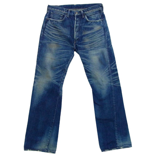 Levi's リーバイス 44501-0030 LVC ビンテージクロージング 日本製 44501 復刻 S501XX 大戦モデル デニムパンツ インディゴブルー系 34【中古】