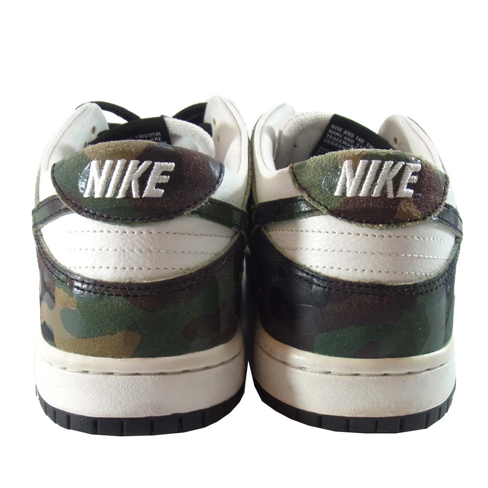 NIKE SB ナイキエスビー 854866-331 SB ZOOM DUNK LOW PRO ズーム ダンク ESスタンプ有 カーキ系 27㎝【中古】