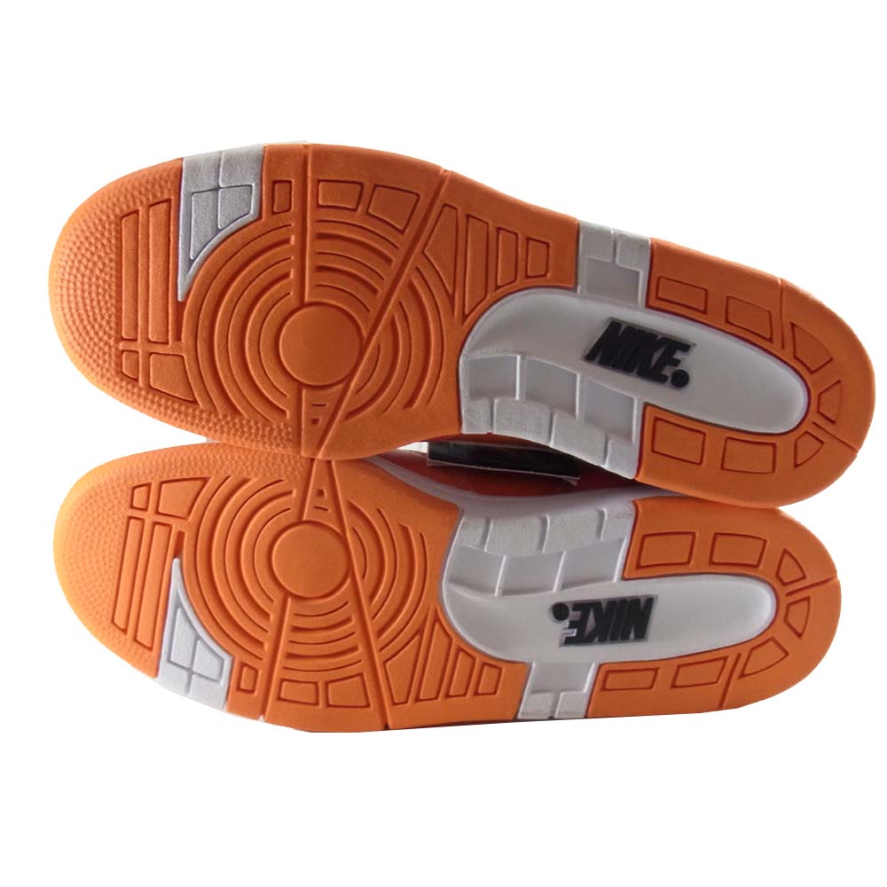 NIKE SB ナイキエスビー AA0871-818 ×Sureme シュプリーム エアフォース スニーカー ESスタンプ有 オレンジ系 27cm【中古】