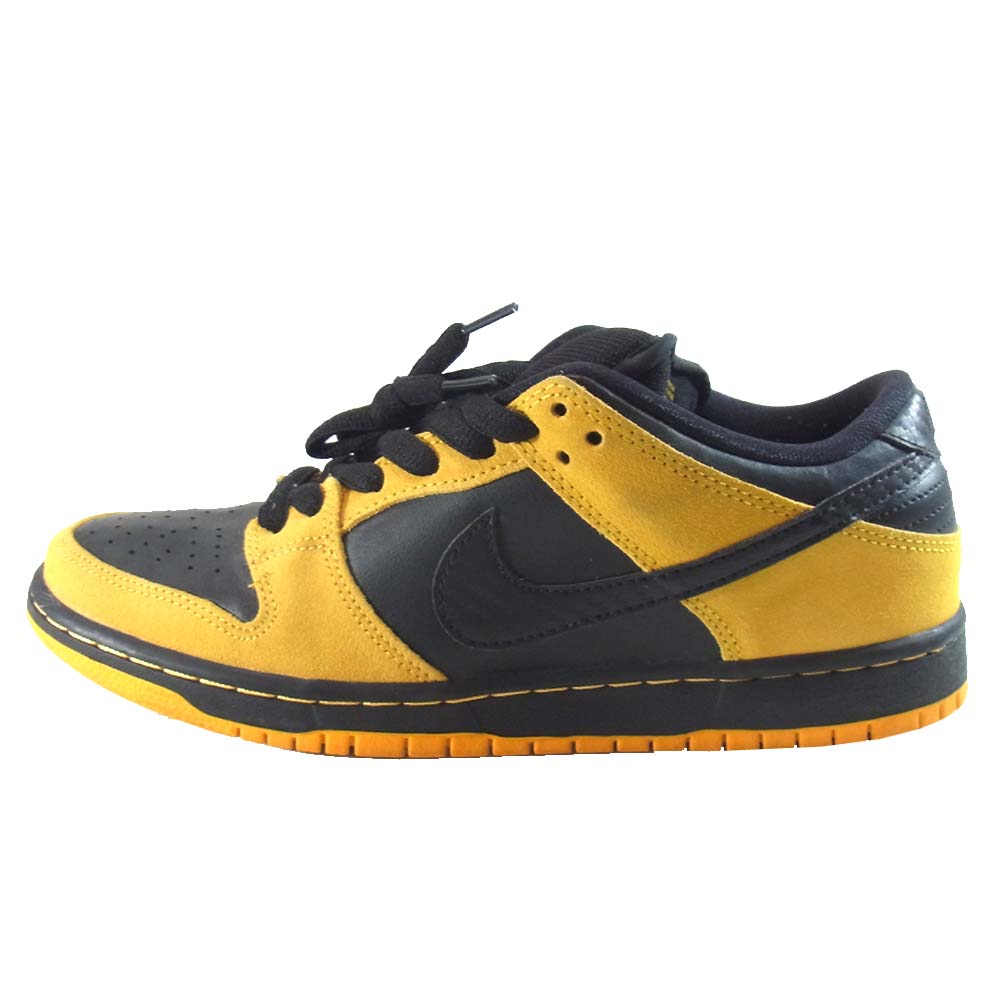 NIKE SB ナイキエスビー 304292-706 DUNK LOW PRO SB IOWA ダンク アイオワ 黒×黄 27㎝【中古】