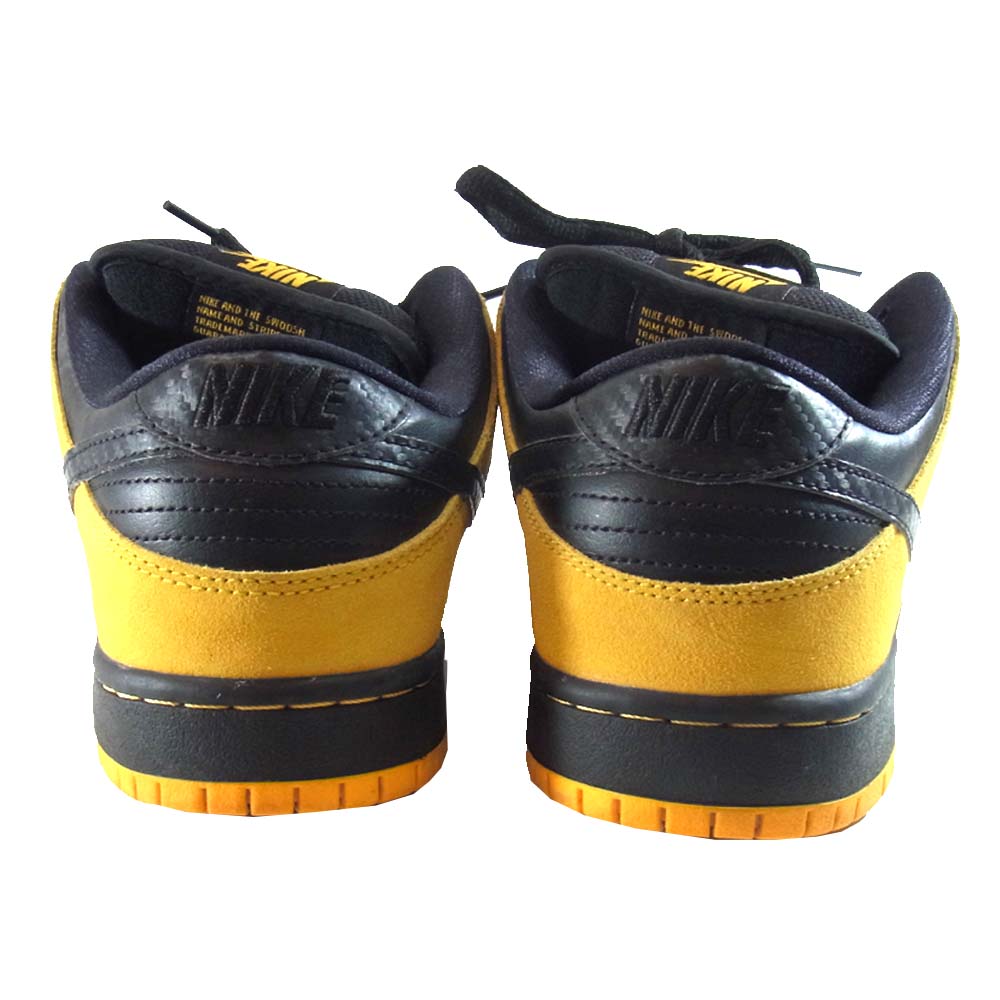 NIKE SB ナイキエスビー 304292-706 DUNK LOW PRO SB IOWA ダンク アイオワ 黒×黄 27㎝【中古】