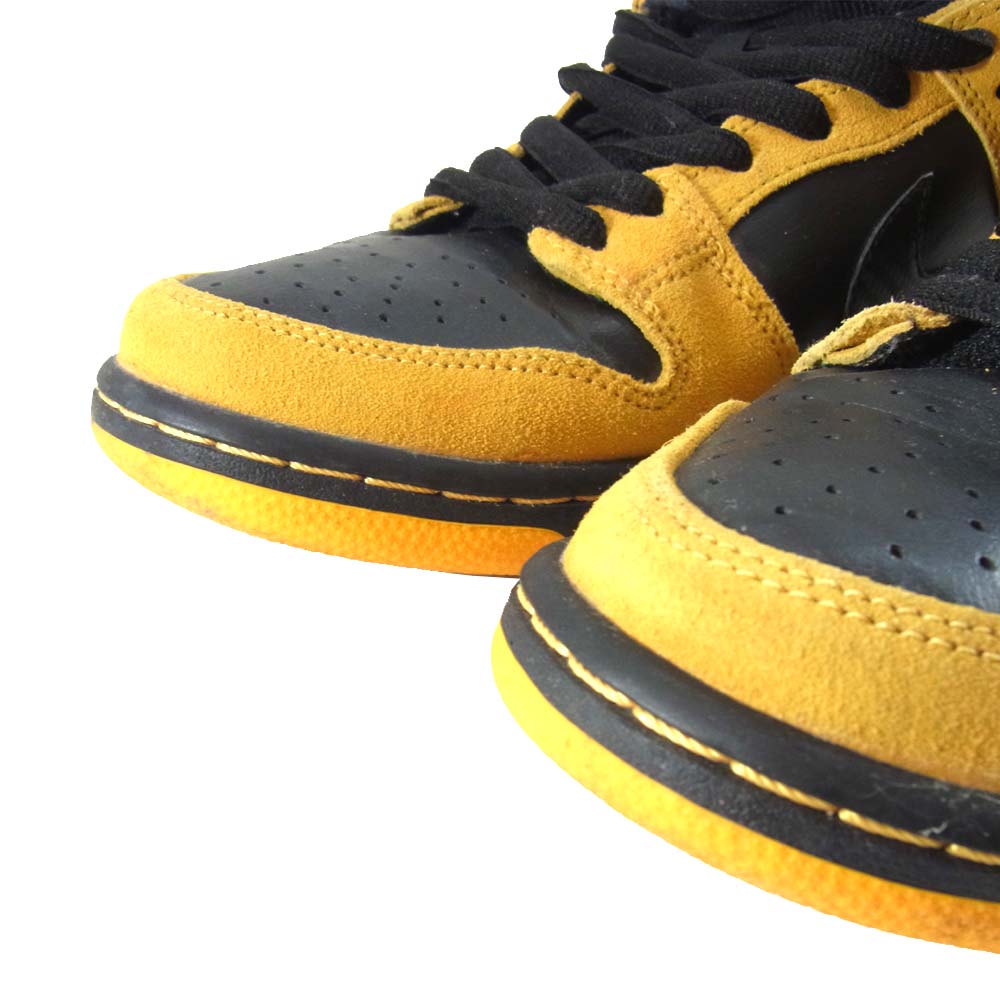 NIKE SB ナイキエスビー 304292-706 DUNK LOW PRO SB IOWA ダンク アイオワ 黒×黄 27㎝【中古】