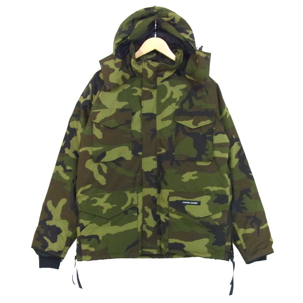 CANADA GOOSE カナダグース 4071MA 国内正規品 CONSTABLE PARKA コンスタブルパーカー カモ カーキ系 M【中古】
