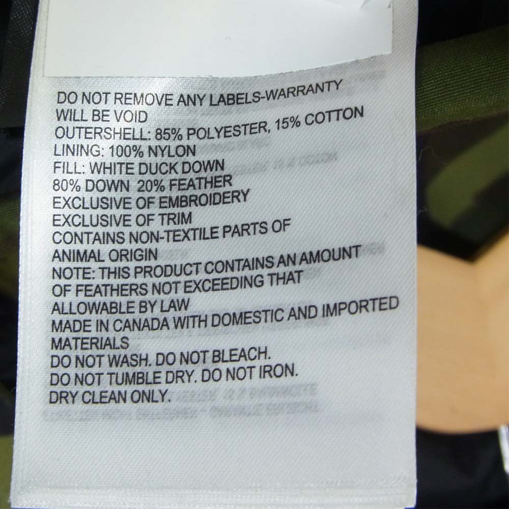 CANADA GOOSE カナダグース 4071MA 国内正規品 CONSTABLE PARKA コンスタブルパーカー カモ カーキ系 M【中古】