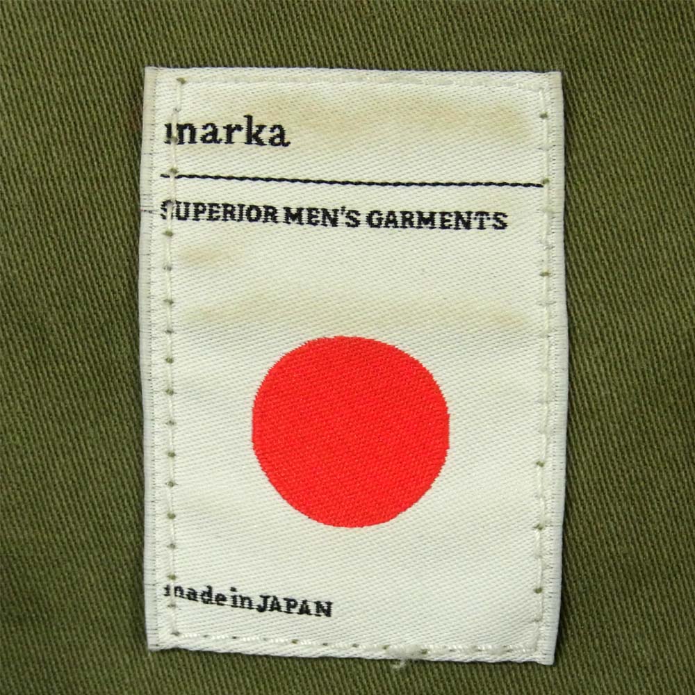 marka マーカ J.L. UTILITY SHIRTS JL ジョンレノン ユーティリティ シャツ パーカー コットン カーキ系 1【中古】