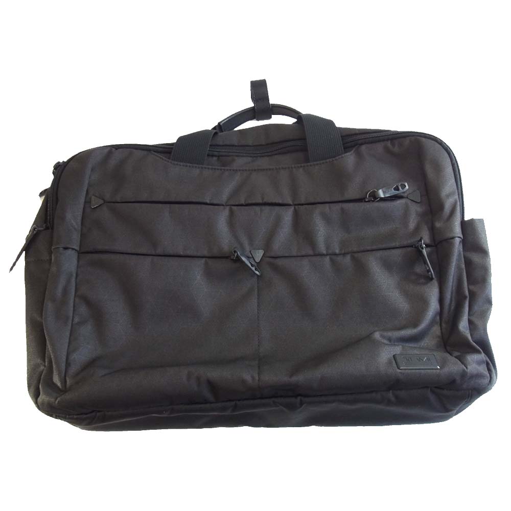TUMI トゥミ 798680D2E ギャランティ付属 3WAY 3in1 ブリーフケース バックパック ビジネスバッグ ブラック系【中古】