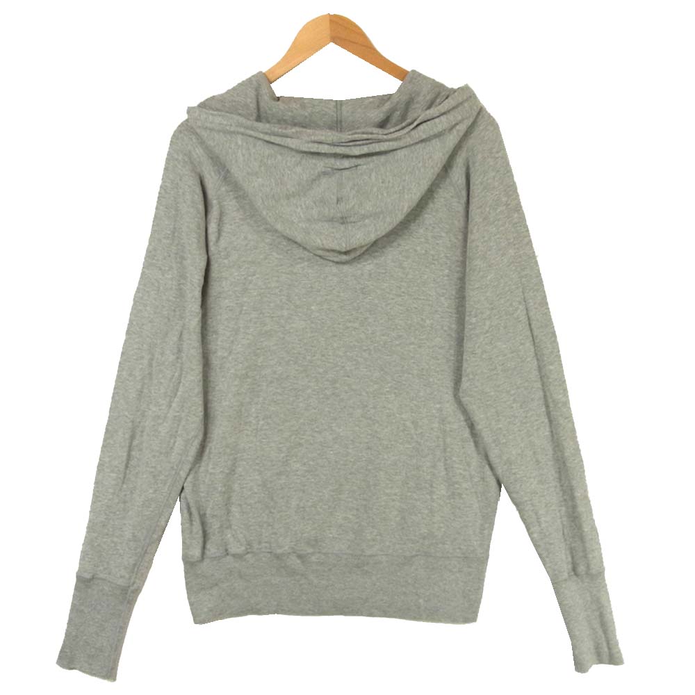 TMT ティーエムティー TSW-S19SP04 GAZE MINI FRENCH TERRY PULLOVER HOODIE FLORIDA ガーゼ 裏毛 フロリダ プリント パーカー グレー系 L【中古】