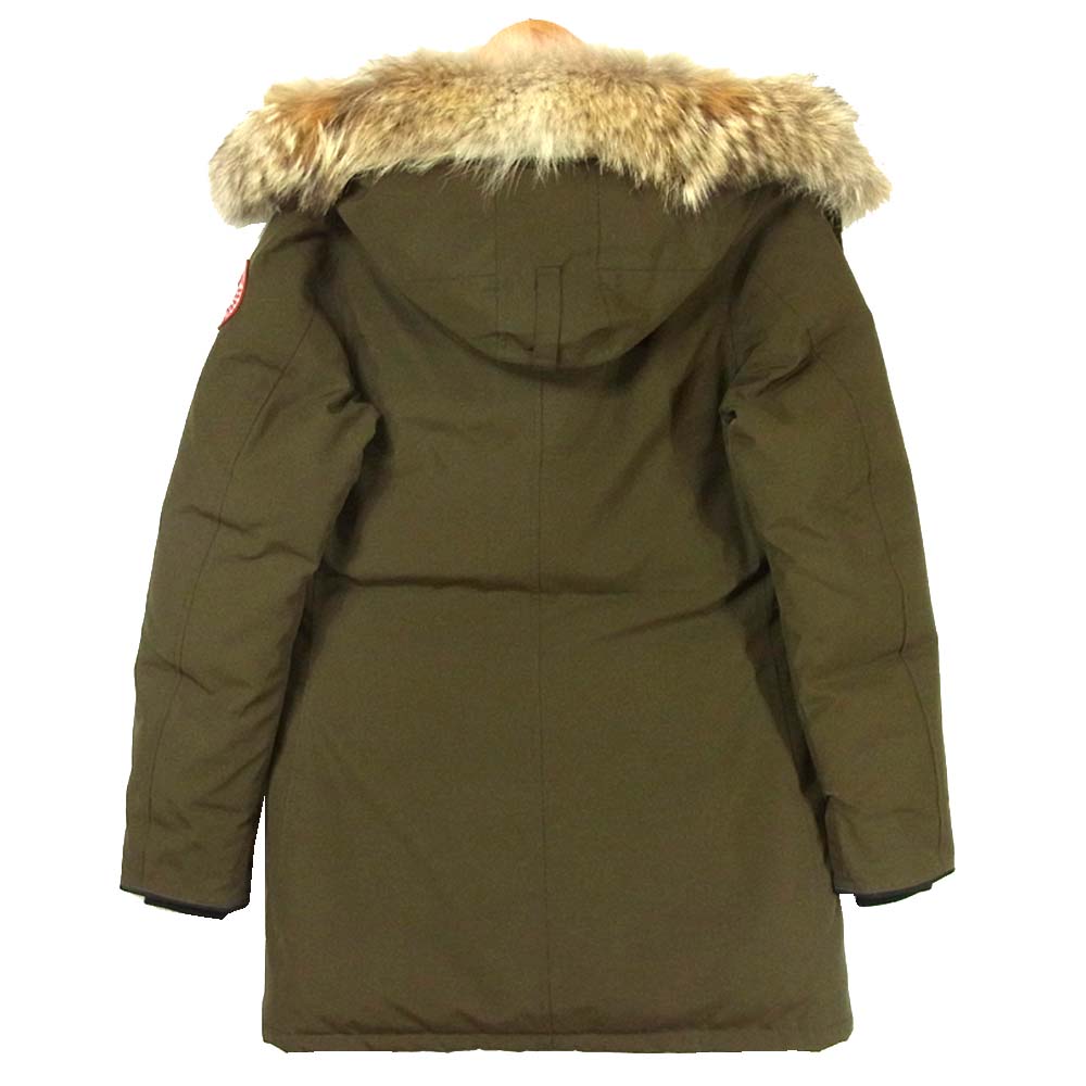 CANADA GOOSE カナダグース 2603JL 国内正規品 BRONTE PARKA ブロンテ パーカ ダウン ジャケット カーキ系 M【中古】