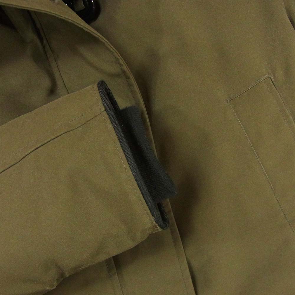 CANADA GOOSE カナダグース 2603JL 国内正規品 BRONTE PARKA ブロンテ パーカ ダウン ジャケット カーキ系 M【中古】