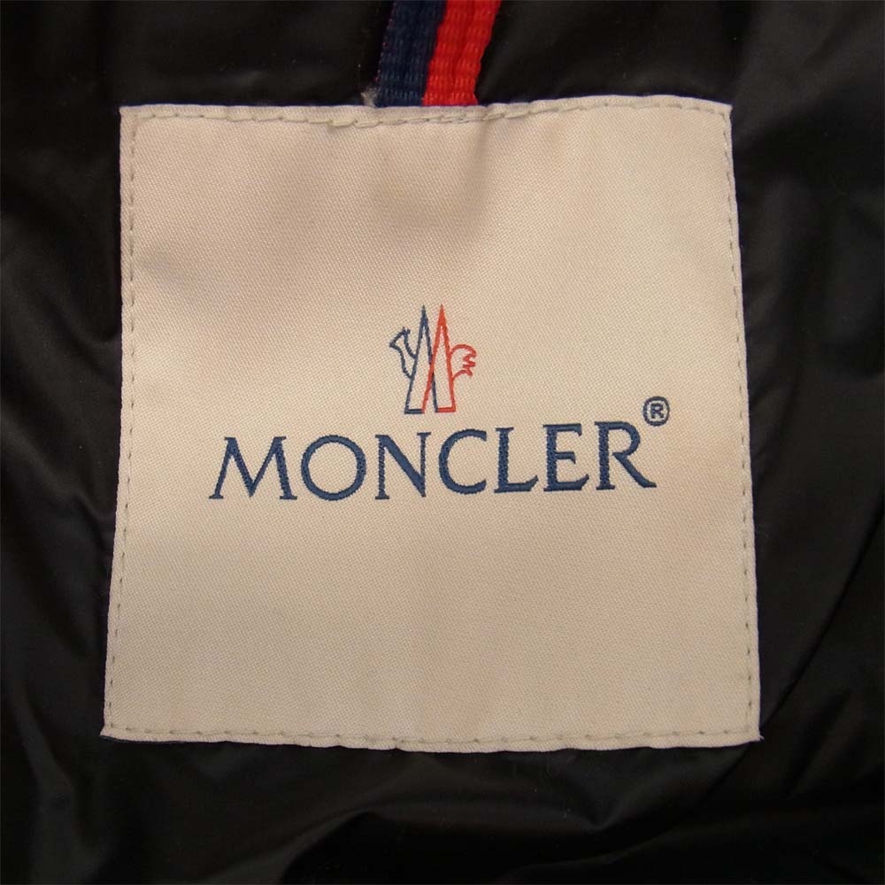 MONCLER モンクレール HERMINE エルミンヌ ダウン ジャケット ブラック系 1【美品】【中古】