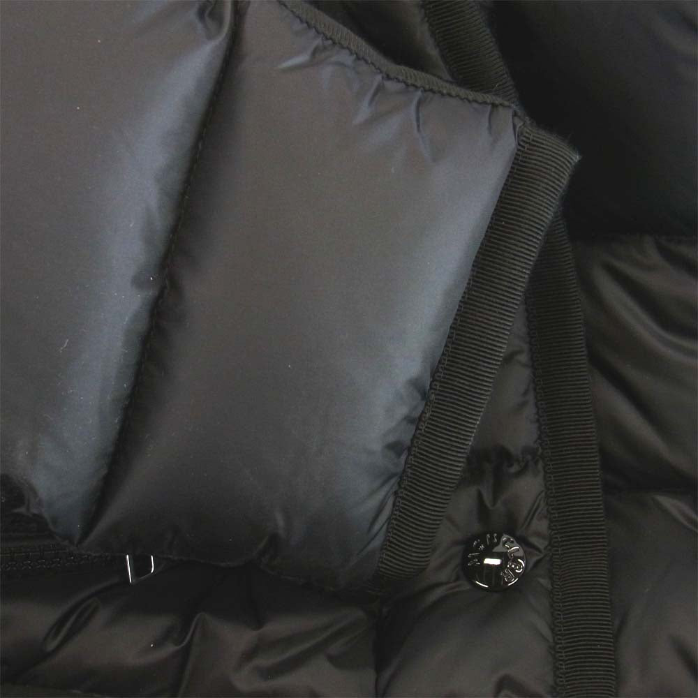 MONCLER モンクレール HERMINE エルミンヌ ダウン ジャケット ブラック系 1【美品】【中古】