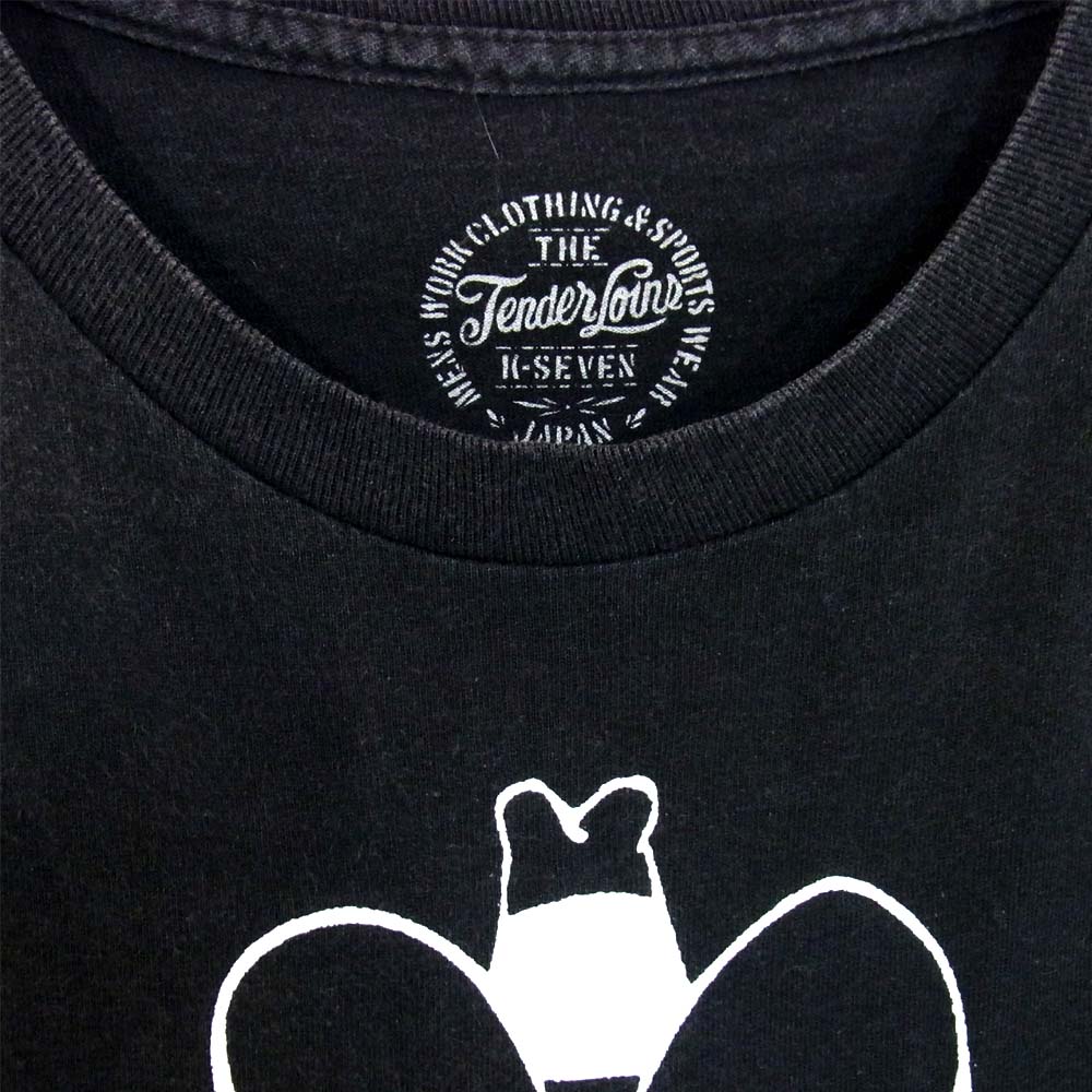 TENDERLOIN テンダーロイン T-TEE A HELL OF A GOOD SHIT 半袖 ブラック系 M【中古】