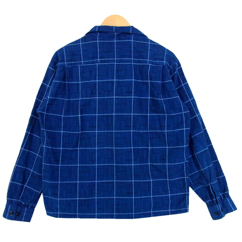 TENDERLOIN テンダーロイン T-PRINT FLANNEL SHT プリント フランネル シャツ ブルー系 M【中古】