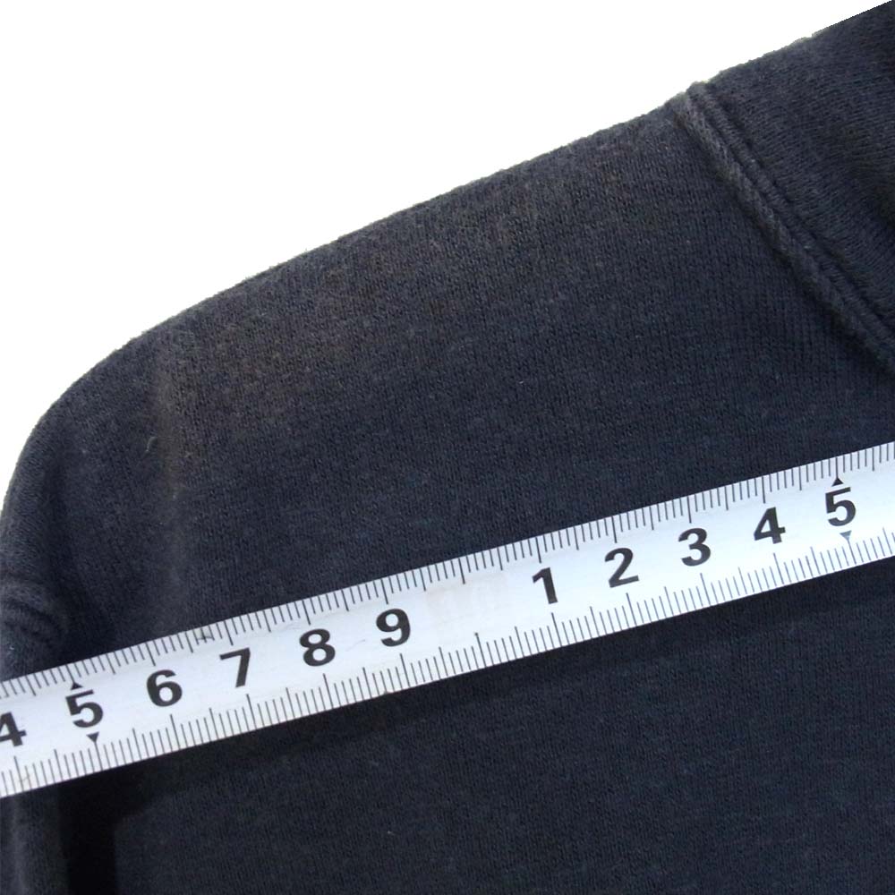 TENDERLOIN テンダーロイン T-PARKA フード ロゴ ネイビー系 S【中古】