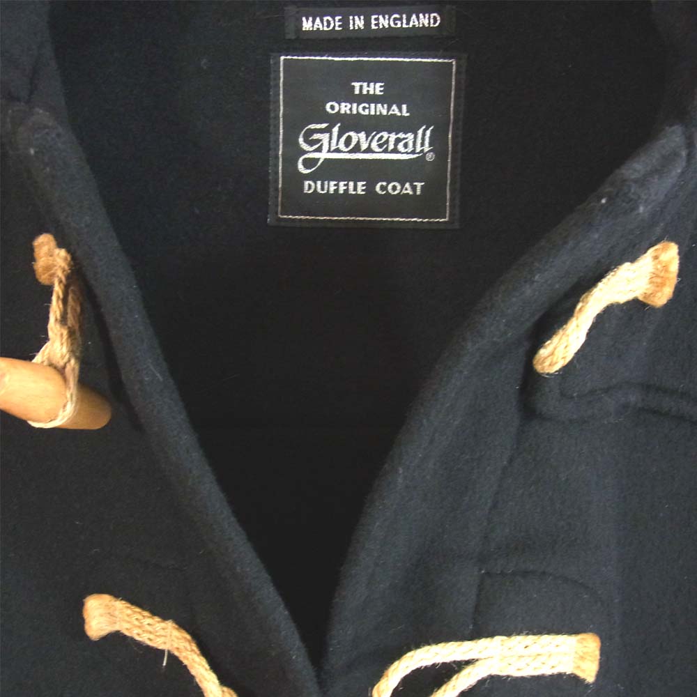 Gloverall グローバーオール トグルボタン ダッフルコート ブラック系 36【中古】