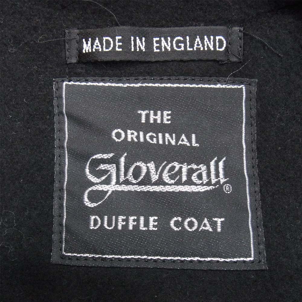 Gloverall グローバーオール トグルボタン ダッフルコート ブラック系 36【中古】