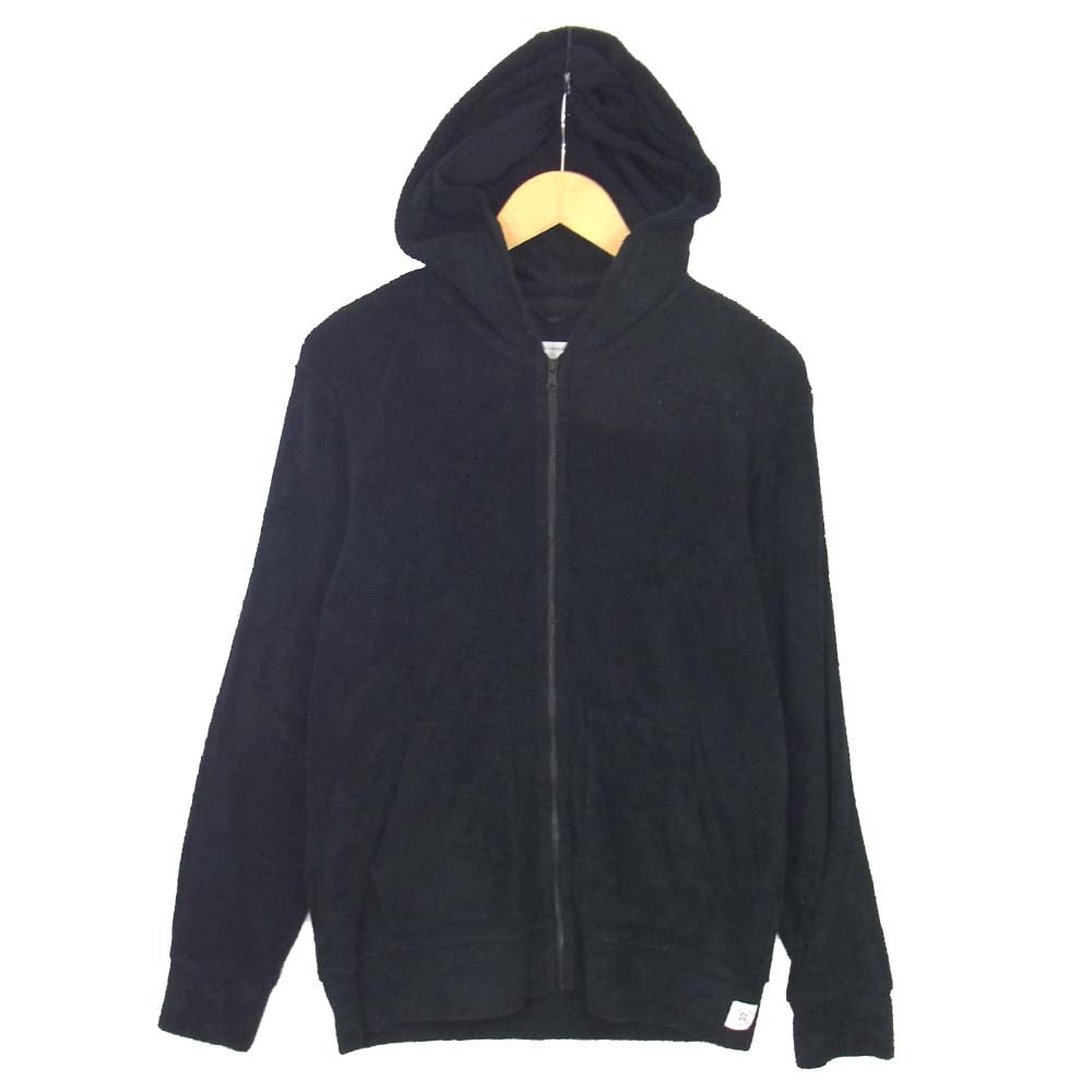 Ron Herman ロンハーマン RC-3601 REIGNING CHAMP レイニングチャンプ ジップ パーカー ブラック系 S/P【中古】