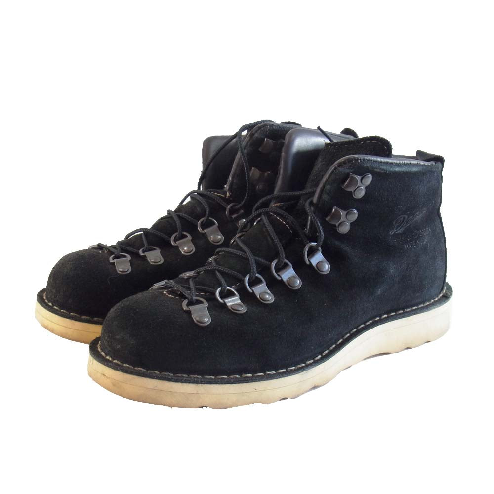 Danner ダナー 30910X Mountain Light SUEDE スエード トレッキング ブーツ ブラック系 7.5【中古】