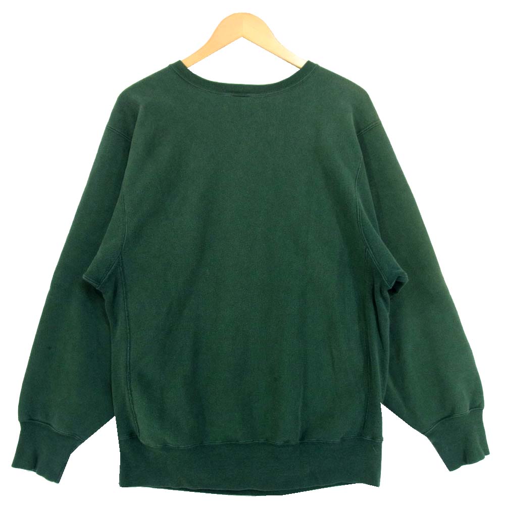 Champion チャンピオン リバースウィーブ スウェット グリーン系 XL【中古】