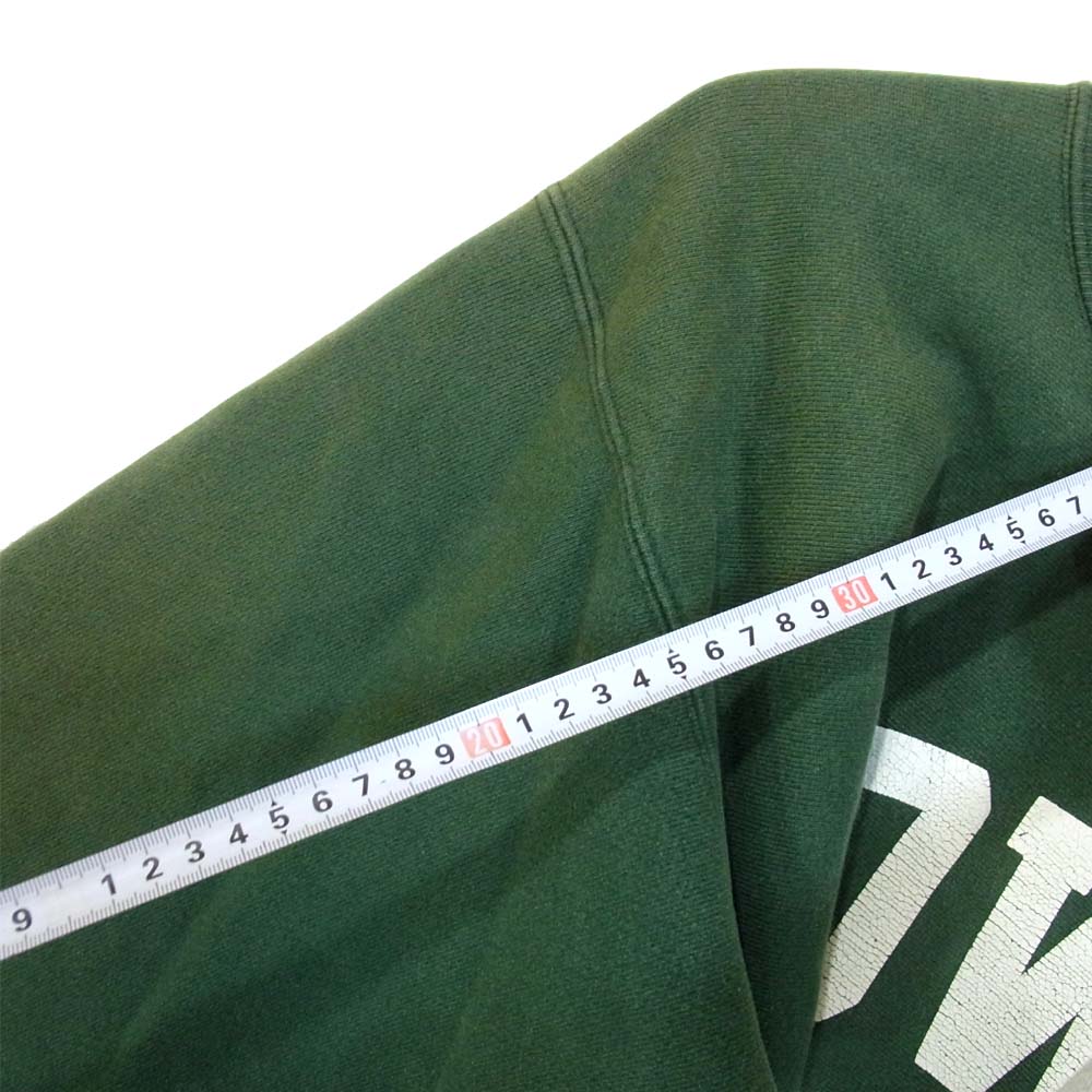 Champion チャンピオン リバースウィーブ スウェット グリーン系 XL【中古】