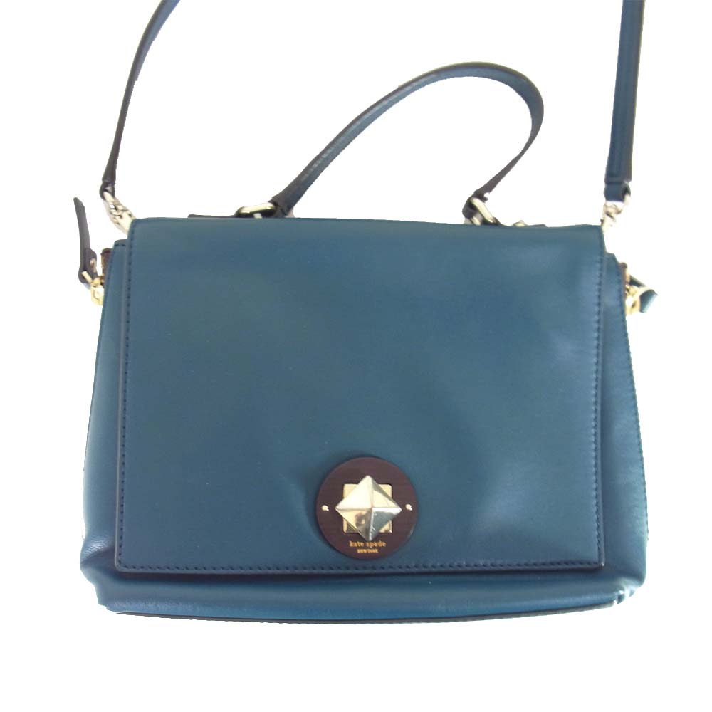 Kate Spade ケイトスペード ショルダーバック グリーン系【中古】