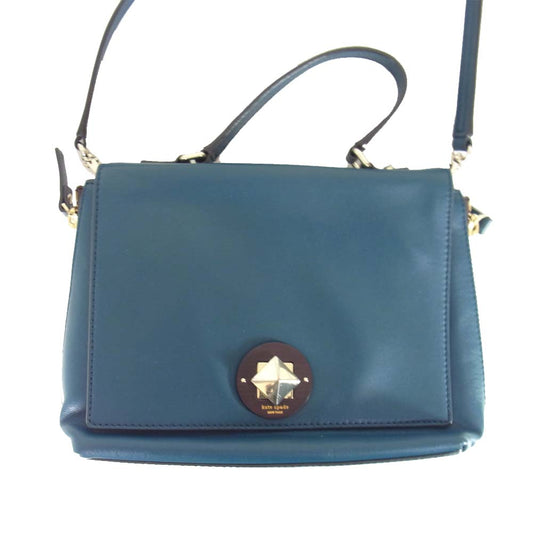 Kate Spade ケイトスペード ショルダーバック グリーン系【中古】