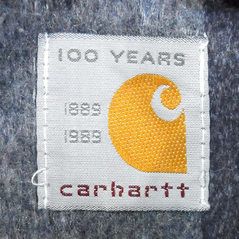 Carhartt カーハート 裏地ブランケット デトロイトジャケット 100周年 モデル ベージュ系 38【中古】