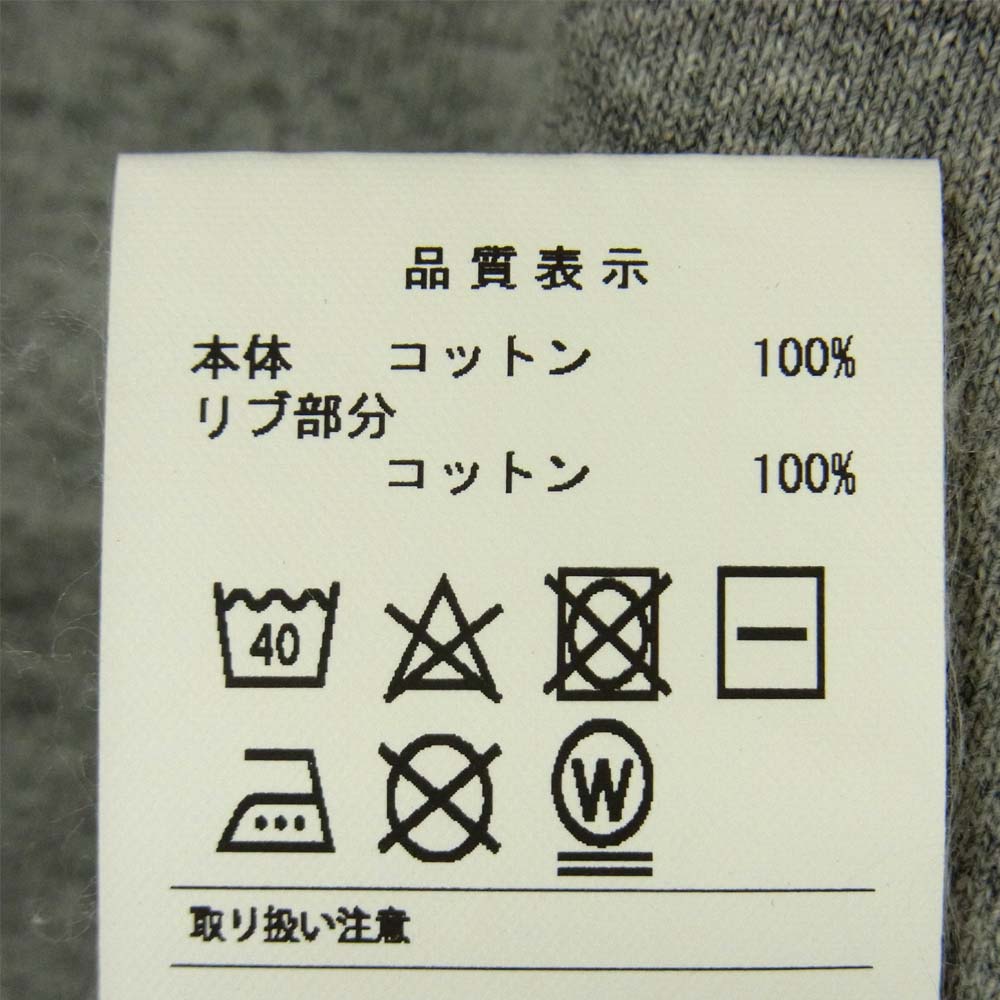 DESCENDANT ディセンダント 20SS 201ATDS-CSM13 TWO BIT B.B SS ベースボール カットソー グレー系 ブラック系 3【極上美品】【中古】