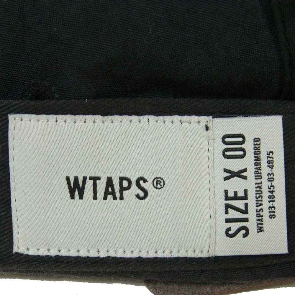 WTAPS ダブルタップス 19AW 192HCDT-HT01 T-5 01 CAP COTTON POPLIN キャップ コットン 日本製 グレー系 00【極上美品】【中古】