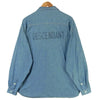 DESCENDANT ディセンダント 20SS 201WVDS-SHM03 VANNING CHAMBRAY SHIRT コットン シャンブレー 長袖シャツ インディゴブルー系 3【美品】【中古】