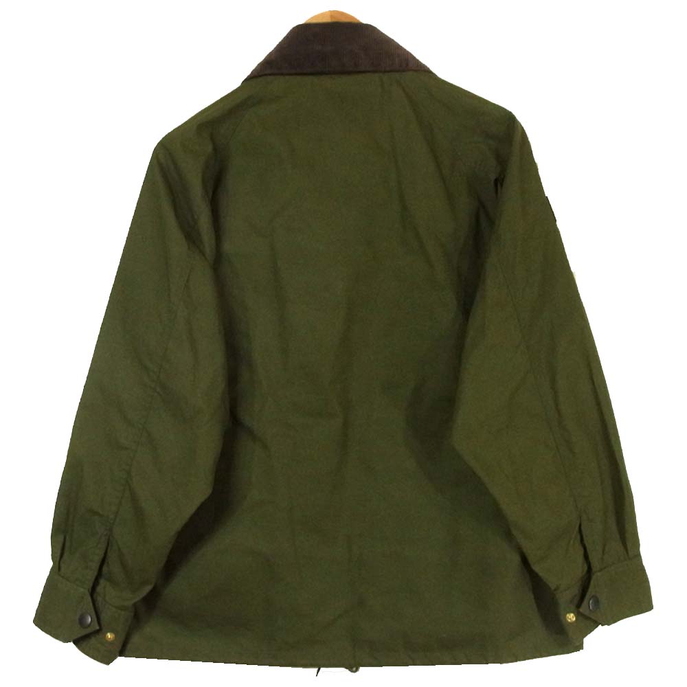 DESCENDANT ディセンダント 19SS 191TQDS-JKM01 M/OD GAME SOUTIEN COLLAR COAT コーデュロイカラー ステンカラー カーキ系 M【極上美品】【中古】