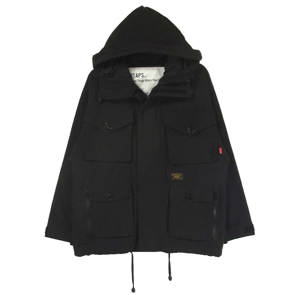 WTAPS ダブルタップス 16AW 162GWDT-JKM02 EX33 PARASMOCK パラスモック ジャケット ブラック系 M【極上美品】【中古】