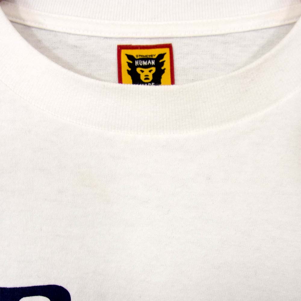 HUMAN MADE ヒューマンメイド 20SS Girls Don't Cry HARAJUKU 半袖 プリント Tシャツ ホワイト系 M【中古】
