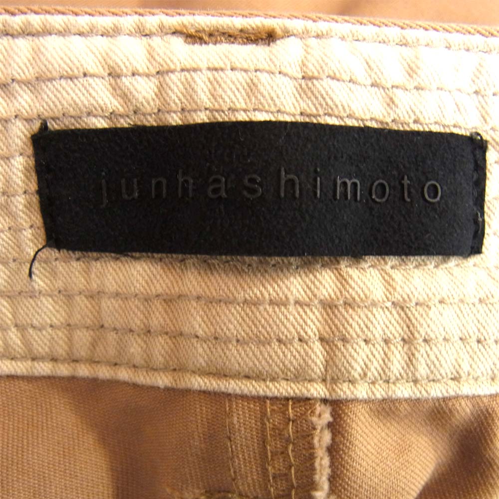 junhashimoto ジュンハシモト バナナ シルエット チノ パンツ ベージュ ベージュ系 3【中古】