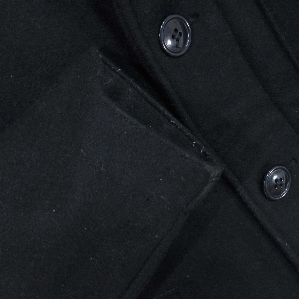 Denime ドゥニーム MELTON DECK JKT type A-2 メルトン ミリタリー ジャケット ネイビー系 S【中古】