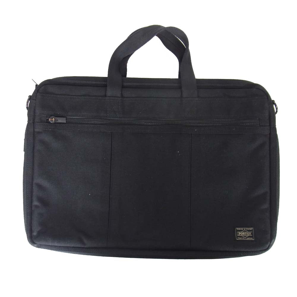 PORTER ポーター 2WAY ブリーフケース ショルダー バッグ ブラック系【中古】