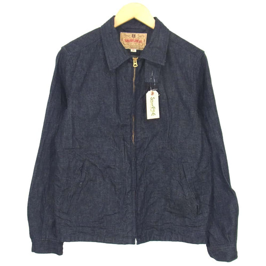SUGAR CANE シュガーケーン SC14356 11oz.DENIM SPORTS JACKET デニムスポーツ ジャケット インディゴブルー系 36【中古】