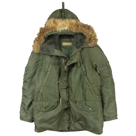 サザンアスレチック N-3B フライトジャケット カーキ系 サイズ表記なし【中古】