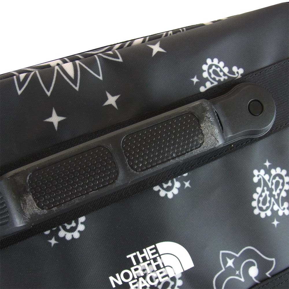 Supreme シュプリーム NM81476 × ノースフェイス THE NORTH FACE 14AW BANDANA ROLLING THUNDER M バンダナ ローリング サンダー ブラック系 73L【中古】
