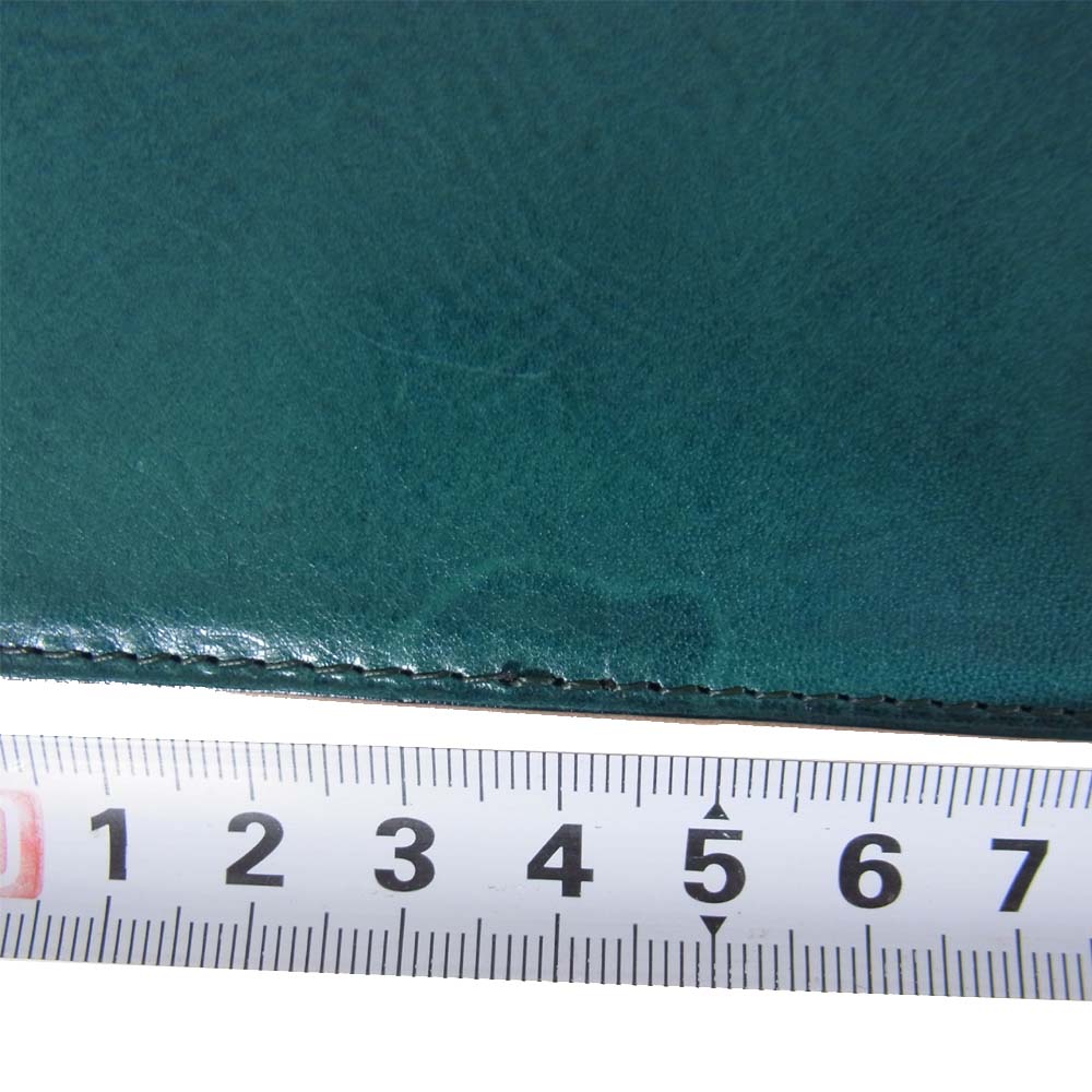 COCOMEISTER ココマイスター マットーネ サンクロセラ ブルーハワイ 二つ折り 長財布 グリーン系【中古】