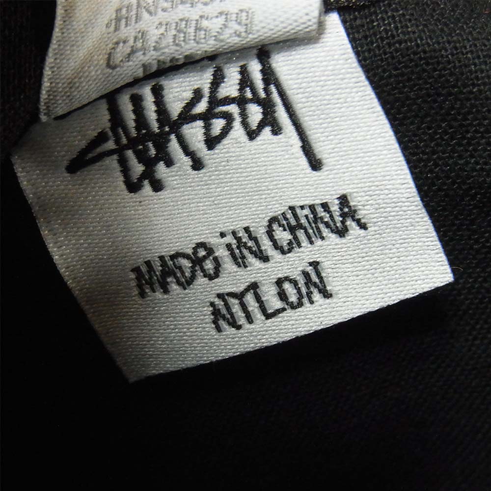 STUSSY ステューシー ショルダー ポーチ ボディ バッグ ナイロン 中国製 ブラック系【中古】