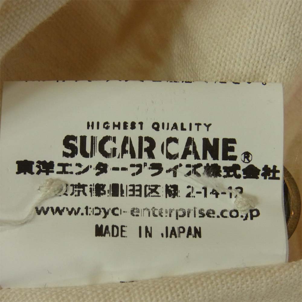 SUGAR CANE シュガーケーン SC26758 長袖 コットン シャツ 日本製 オフホワイト系 M【中古】
