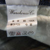 WAREHOUSE ウエアハウス 革パッチ セルビッチ デニム パンツ インディゴブルー系 32【中古】