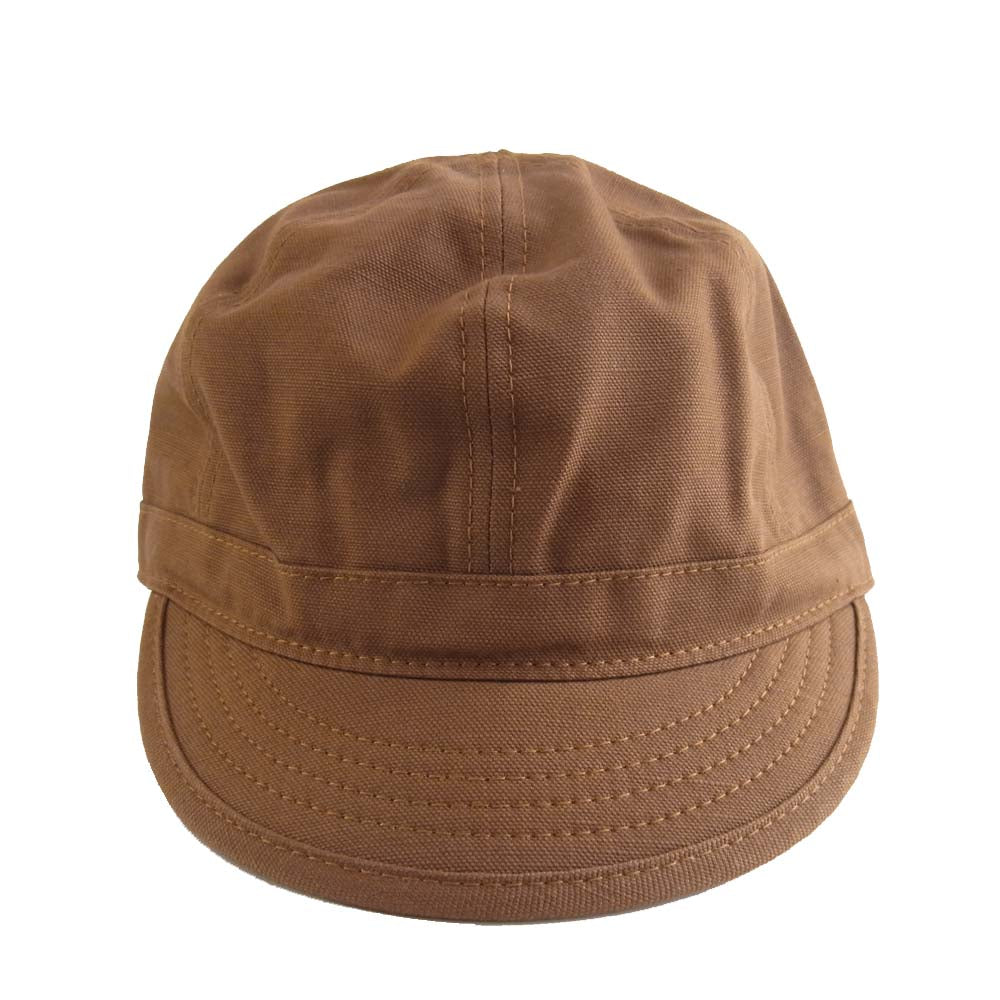 The REAL McCOY'S ザリアルマッコイズ Joe McCOY ジョーマッコイ ワーク キャップ ブラウン系 7.5【美品】【中古】