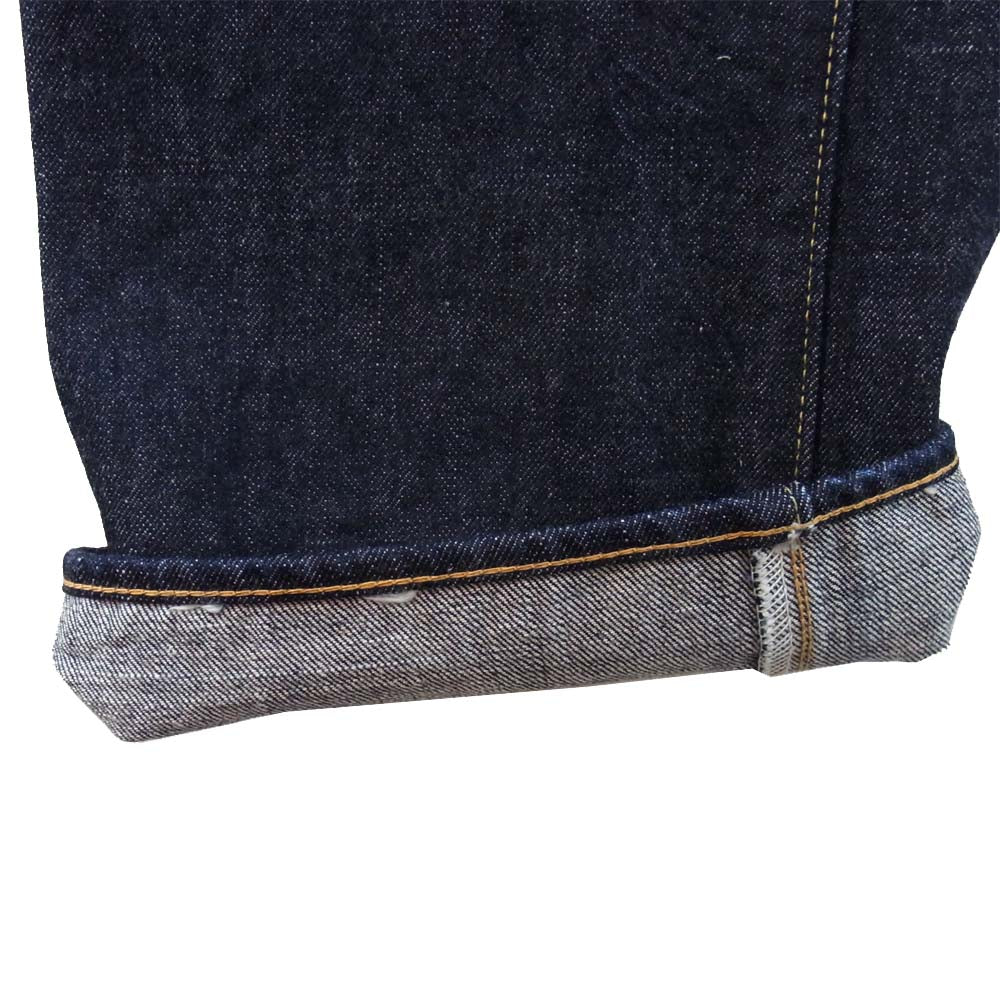 SUGAR CANE シュガーケーン 1947 革パッチ セルビッチ デニム パンツ インディゴブルー系 32【中古】