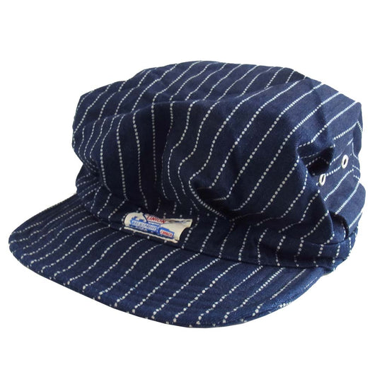 The REAL McCOY'S ザリアルマッコイズ 8HOUR UNION ウォバッシュ ワーク キャップ インディゴブルー系 7.5【中古】