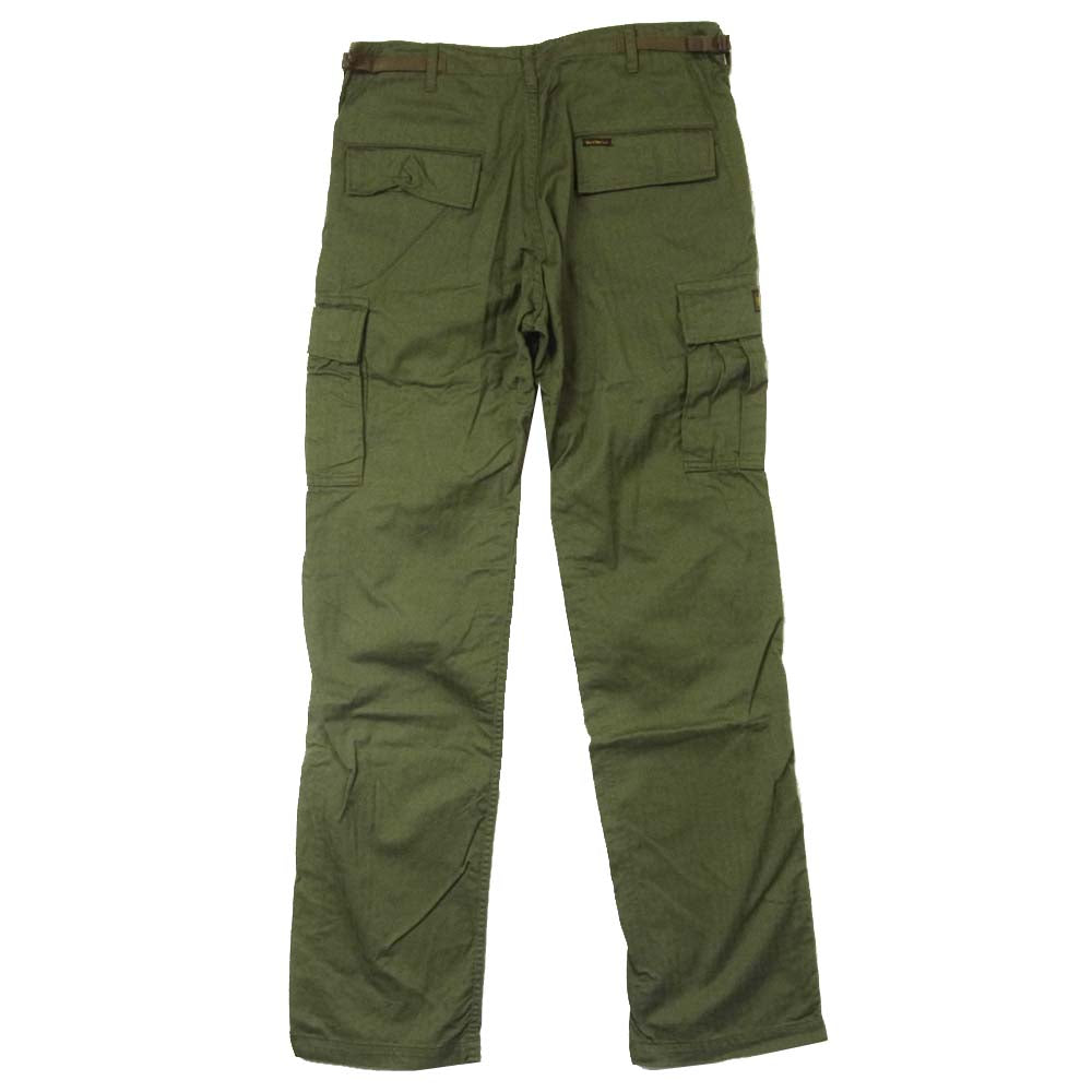 TOY'S McCOY トイズマッコイ ヘリンボーン ミリタリー カーゴ パンツ カーキ系 32【中古】