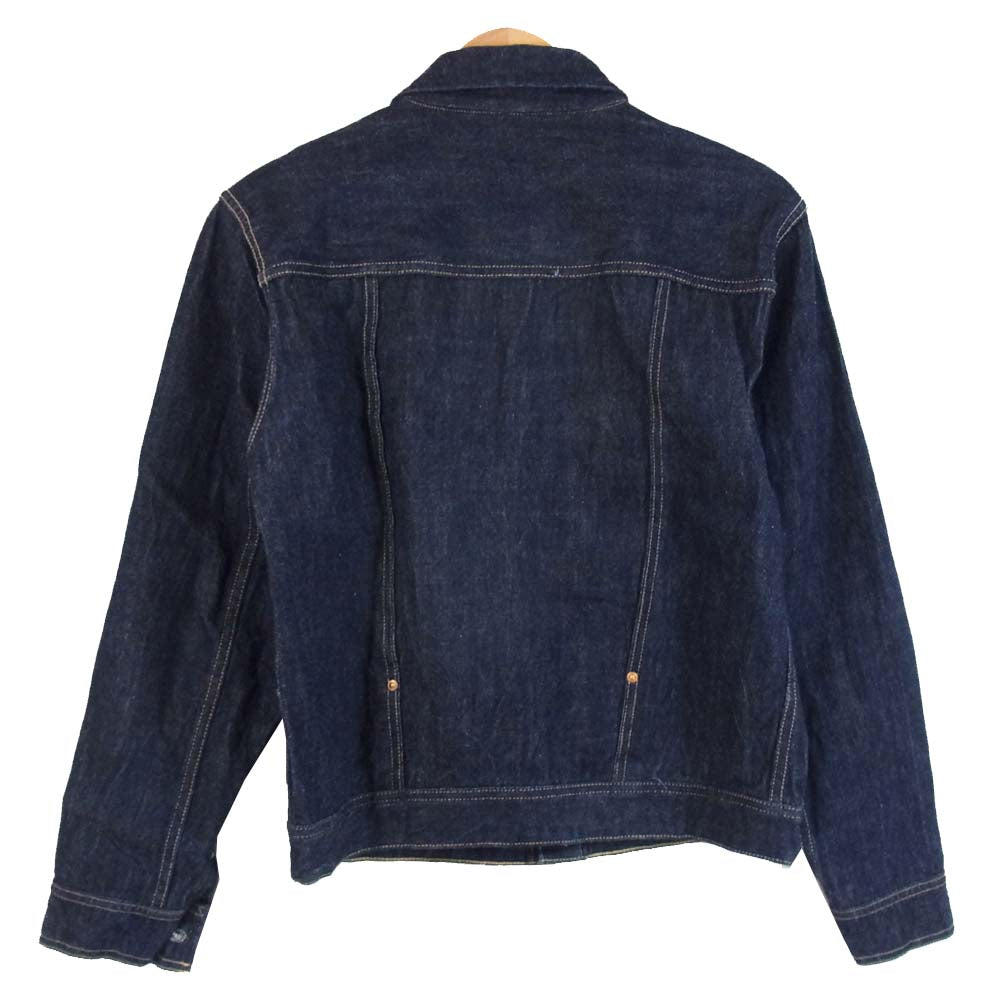 WAREHOUSE ウエアハウス 月桂樹ボタン 1stタイプ デニム トラッカー ジャケット インディゴブルー系 38【中古】