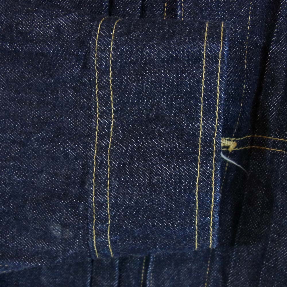 WAREHOUSE ウエアハウス 月桂樹ボタン 1stタイプ デニム トラッカー ジャケット インディゴブルー系 38【中古】