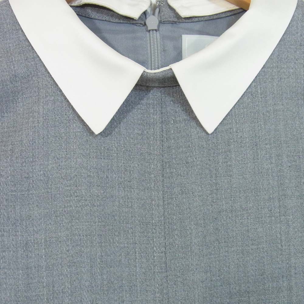 セルフォード CWF0191009 襟付き ワンピース グレー系 38【中古】